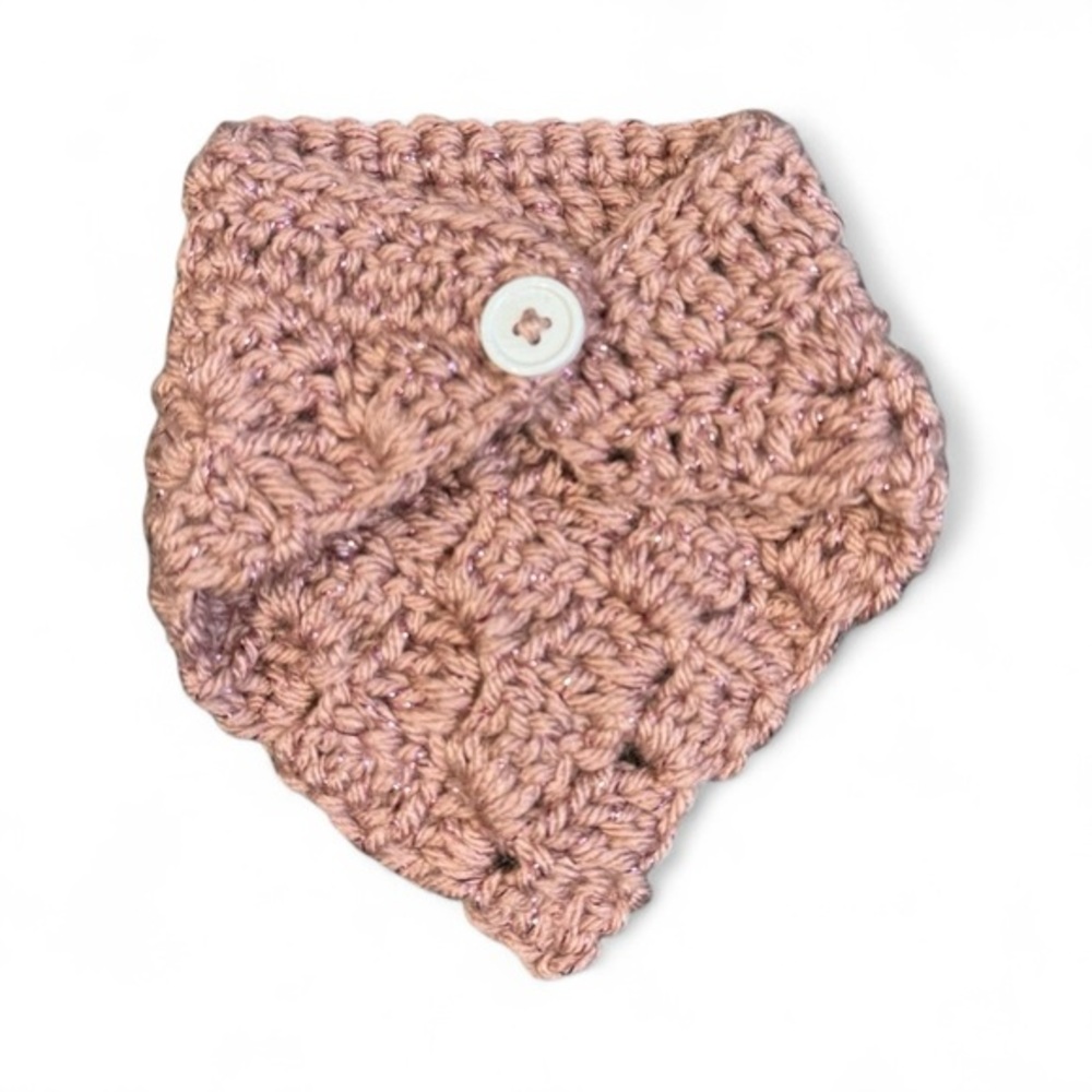 Hand Crocheted Cat Bandanna